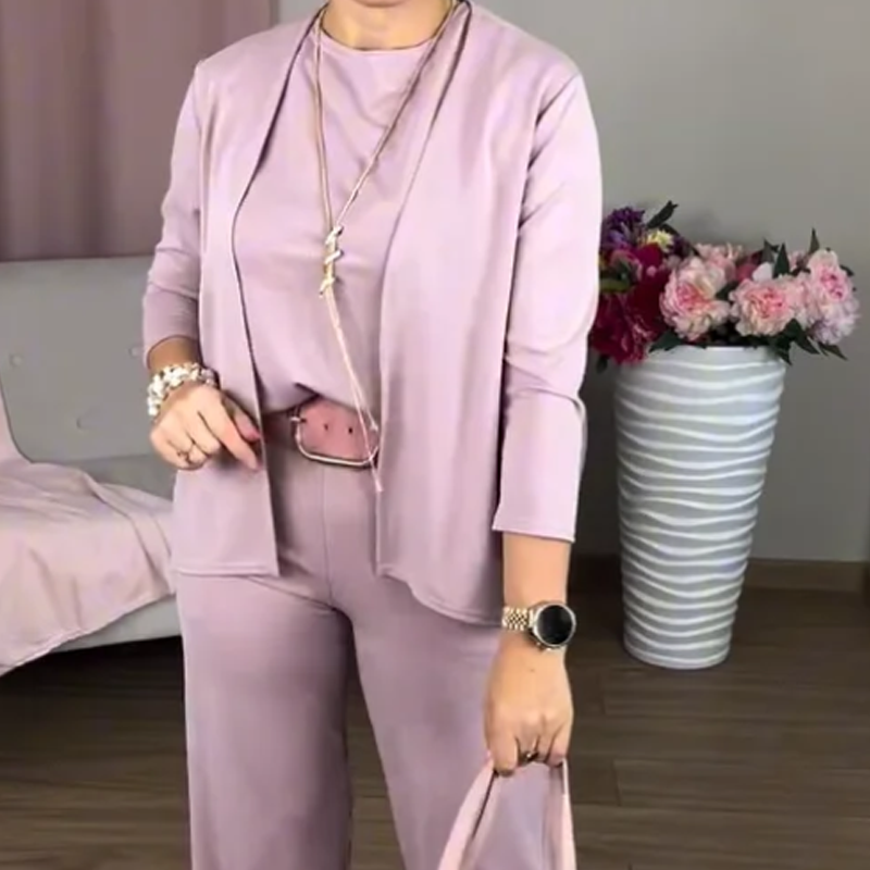 🔥Hot Sale Offers-Women's Sleeveless Top, Cardigan & Pants Set