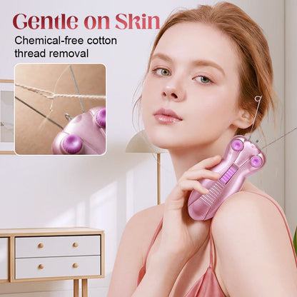 🔥Limited-time offer-Electric Cotton Thread Facial Hair Remover