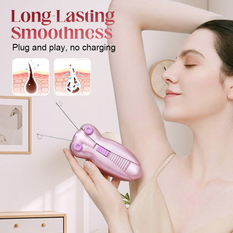 🔥Limited-time offer-Electric Cotton Thread Facial Hair Remover
