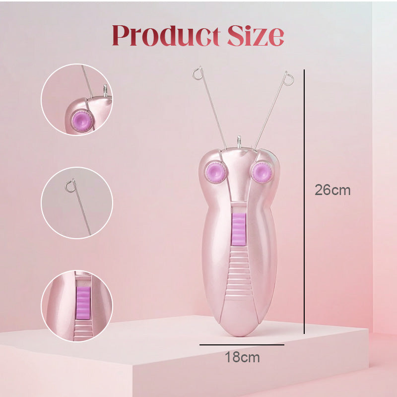 🔥Limited-time offer-Electric Cotton Thread Facial Hair Remover