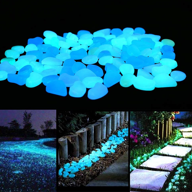 🥳2026 HOT SALE🥳💞50K+ SOLD!🌈🌙 50% OFF! 1000PCS Glow-in-Dark Pebbles – Vibrant multicolor, eco-friendly resin. Safe for kids & pets. Transform your garden into a starry night sky. A enchanting gift. 🎁🕊️