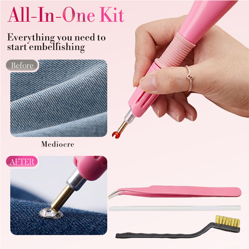 DIY Hotfix Rhinestone Applicator Kit