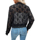 Women's Lightweight Lace Zip-Up Jacket