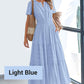 💕SPRING HOT SALE 50% OFF💕Women's Boho Chic Smocked Waist Maxi Dress