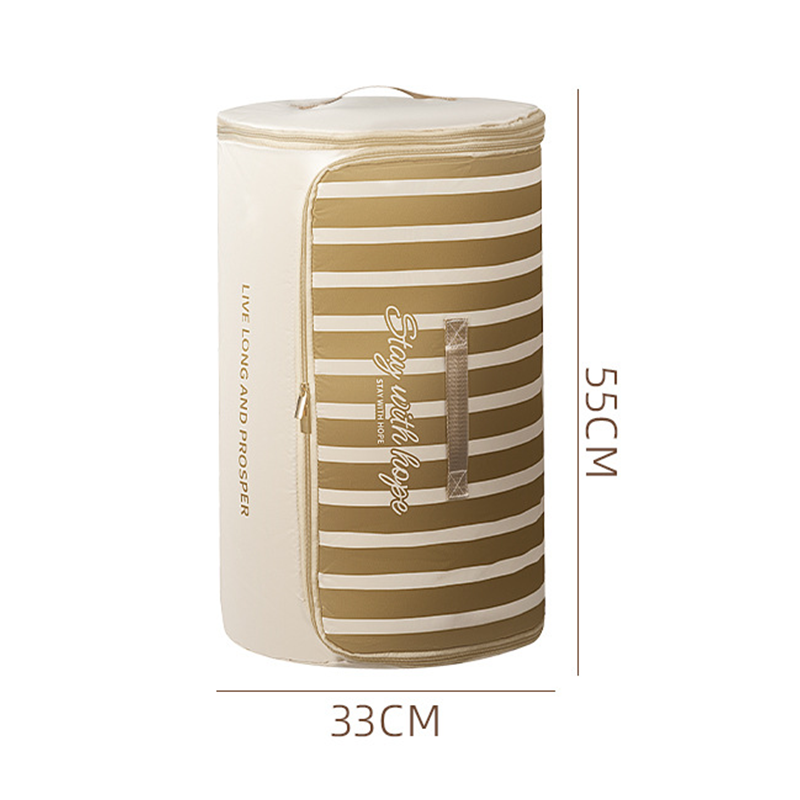 🔥Limited-time offer-Cylindrical Roll-Up Quilt Storage Bag with Zipper
