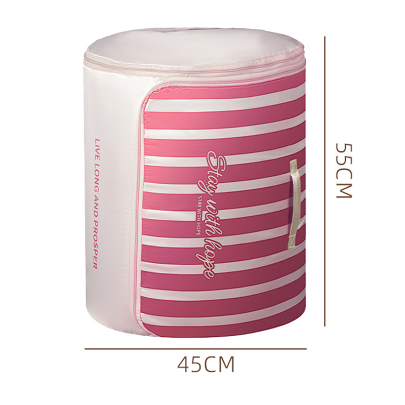 🔥Limited-time offer-Cylindrical Roll-Up Quilt Storage Bag with Zipper