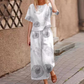 🔥Hot Sale Offers-Women's Loose Print Top ＆ Pants 2-Piece Set
