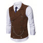 🔥Limited-time offer-Men's Casual Retro Slim Fit Dress Vests for Suit or Tuxedo