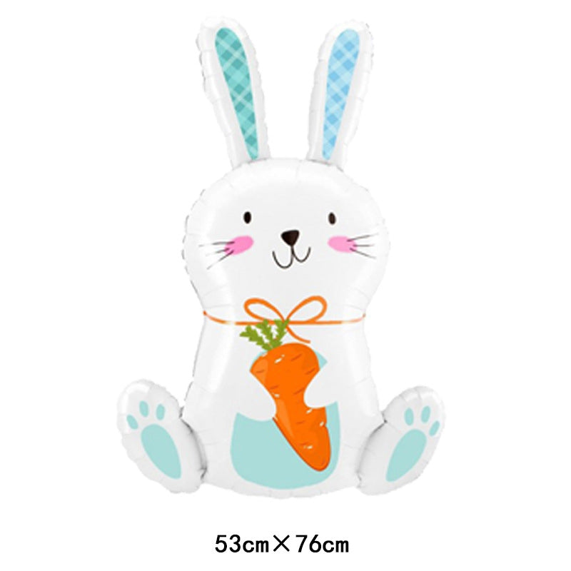 Easter Cartoon Animal Foil Balloons