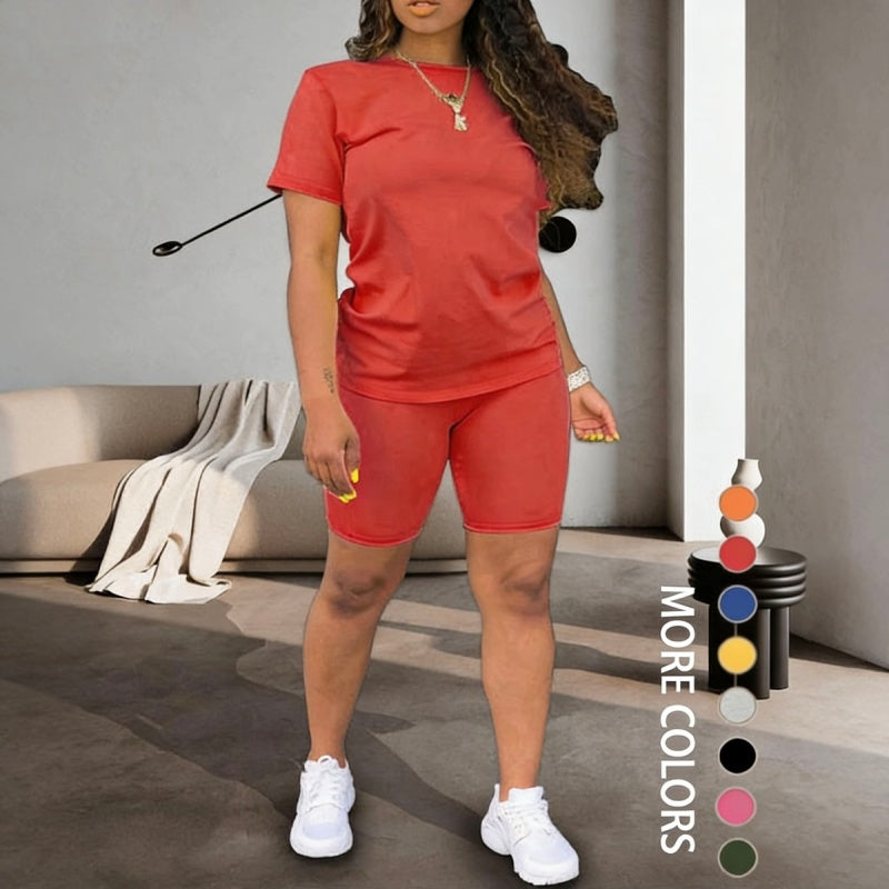 Women's Sports Top & Shorts 2-Piece Set ✨ Effortless Style And All Day Comfort✨
