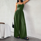 🔥Hot Sale Offers-Spaghetti Strap Wide-Leg Jumpsuit with Pockets