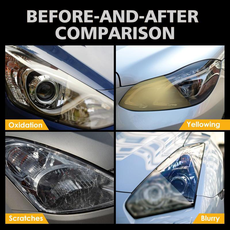 🔥2026 SPECIAL SALE🔥 Headlight Restoration Fluid – Instantly Removes Yellowing & Oxidation, Adds Crystal-Clear UV Protection 🚗💡