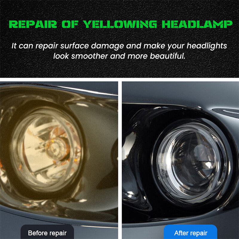 🔥2026 SPECIAL SALE🔥 Headlight Restoration Fluid – Instantly Removes Yellowing & Oxidation, Adds Crystal-Clear UV Protection 🚗💡