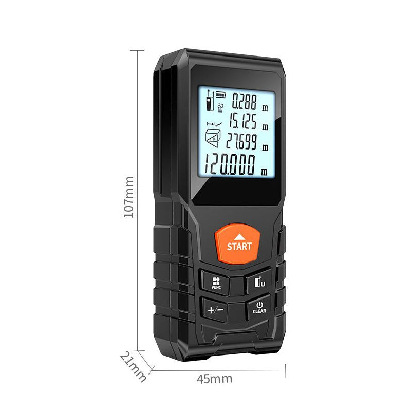 100 M Handheld Laser Distance Meter with LCD Display