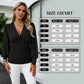 Women’s Deep V Neck Slim Fit Ruched Top