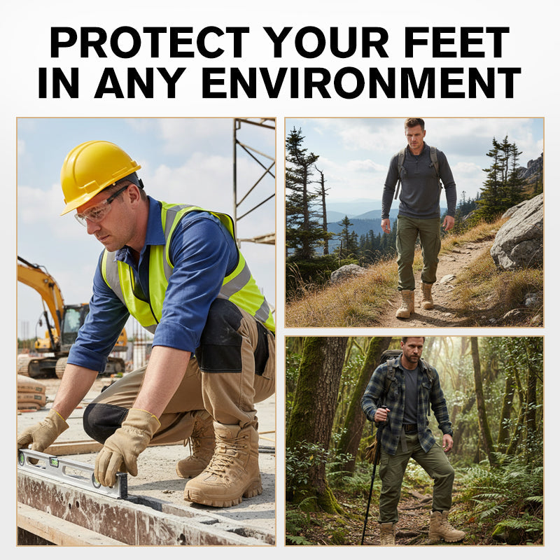 🎁2026 New Arrivals 57% OFF💖Men's Waterproof Non-Slip Hiking & Work Boots