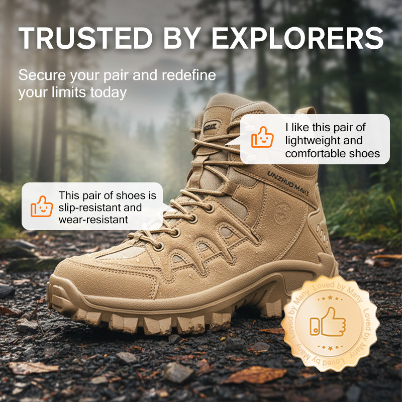 🎁2026 New Arrivals 57% OFF💖Men's Waterproof Non-Slip Hiking & Work Boots