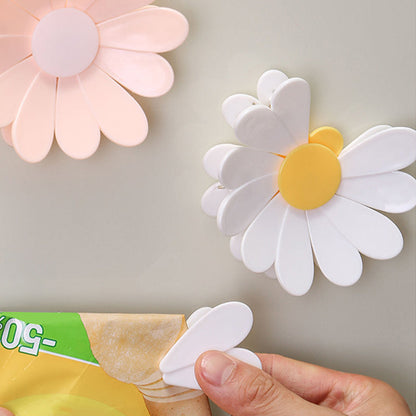 🔥Only ￡6.99!!!🔥50K+ SOLD🌸Magnetic Daisy Blossom Sealing Clip Set