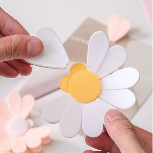 🔥Only ￡6.99!!!🔥50K+ SOLD🌸Magnetic Daisy Blossom Sealing Clip Set