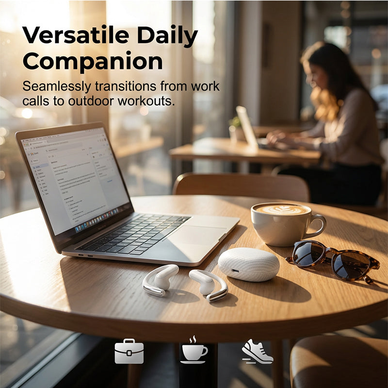 🔥Limited-time offer-Ear-Hook Wireless Bluetooth  Earphones