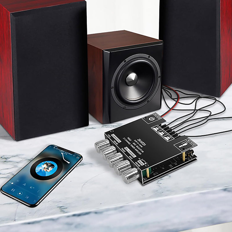 2.1 Channel Bluetooth - compatible Audio Power Amplifier Module🔊 Upgrade Your Audio Experience! 🔊