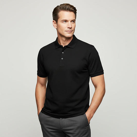 🔥50％ OFF🔥Men's Quick-Dry Short-Sleeve Lapel T-Shirt