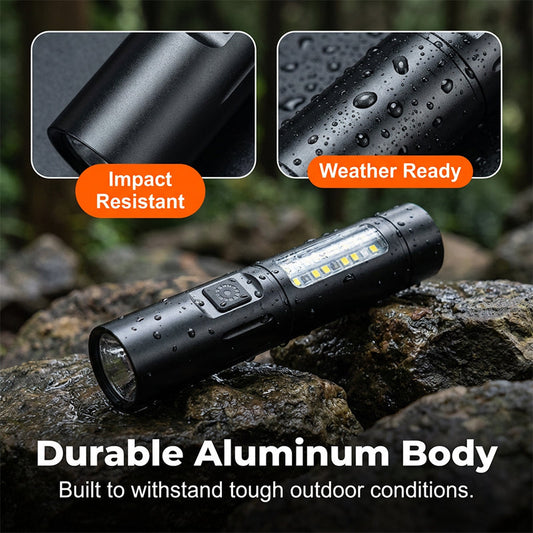 Portable Super Bright LED Flashlight 🔦 Your Ultimate Outdoor Companion