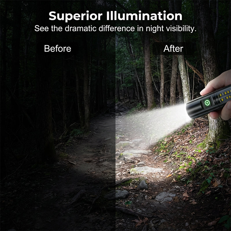 Portable Super Bright LED Flashlight 🔦 Your Ultimate Outdoor Companion