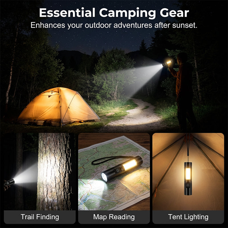 Portable Super Bright LED Flashlight 🔦 Your Ultimate Outdoor Companion