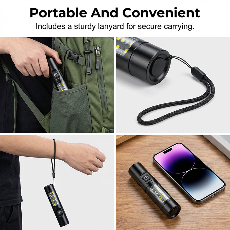 Portable Super Bright LED Flashlight 🔦 Your Ultimate Outdoor Companion