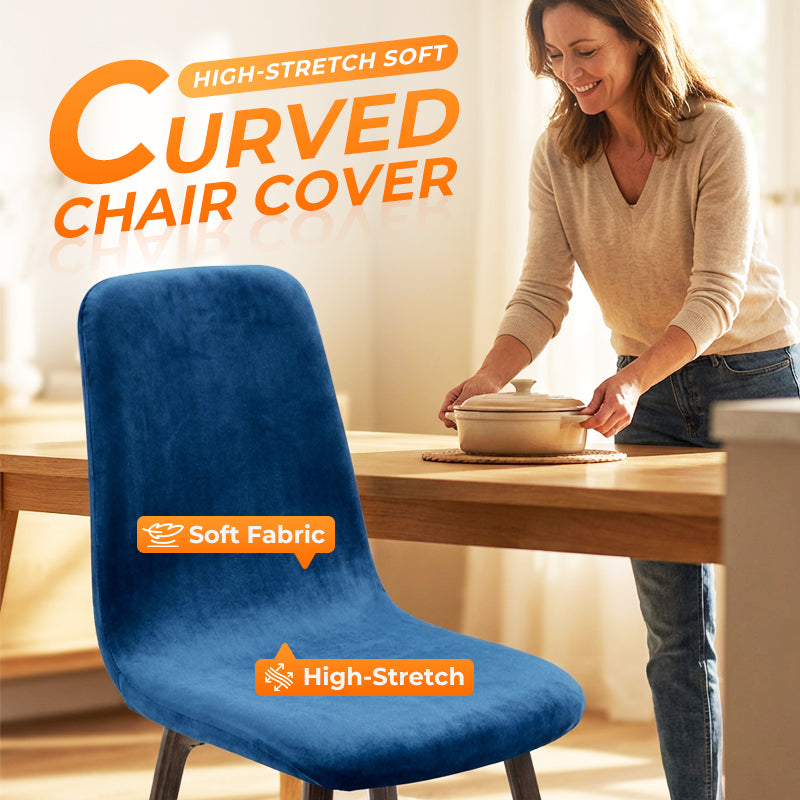 🔥Limited-time offer-High-Stretch Soft Curved Chair Cover