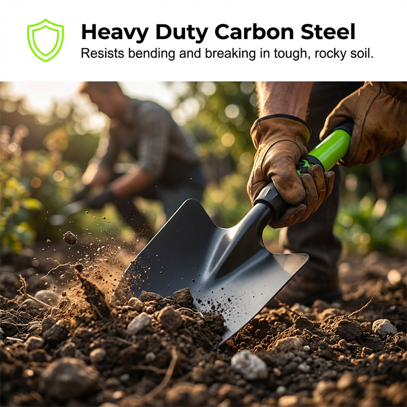 Garden Tool Set with Extended Long Handle