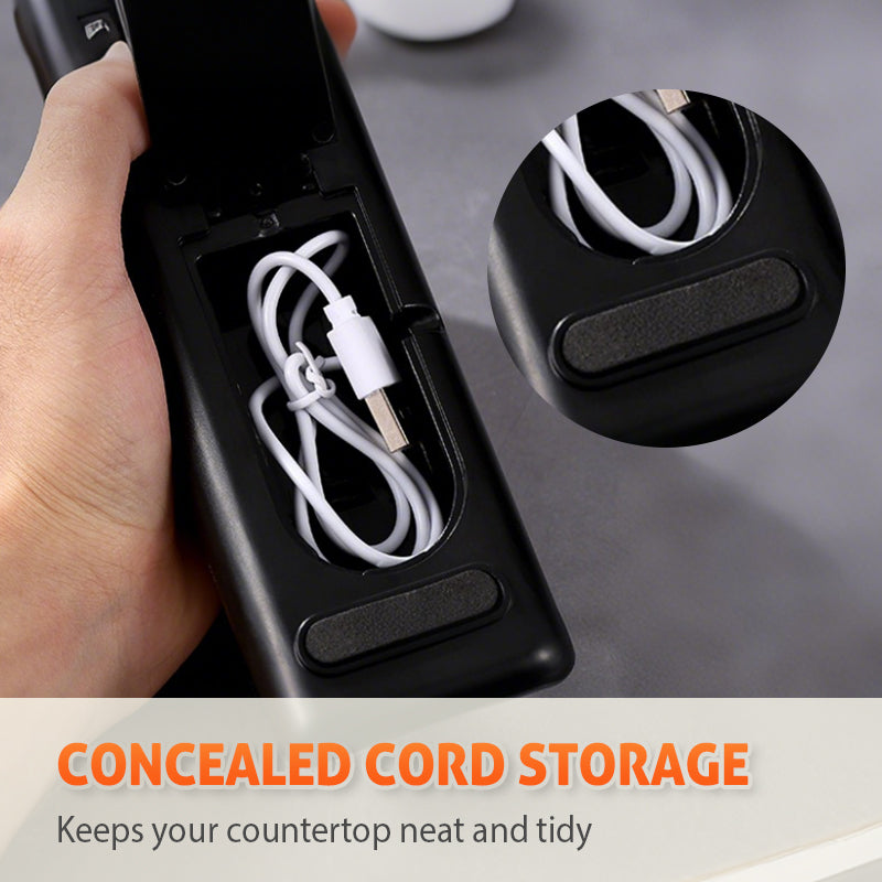 Electric Knife Sharpener with 2-Speed Modes