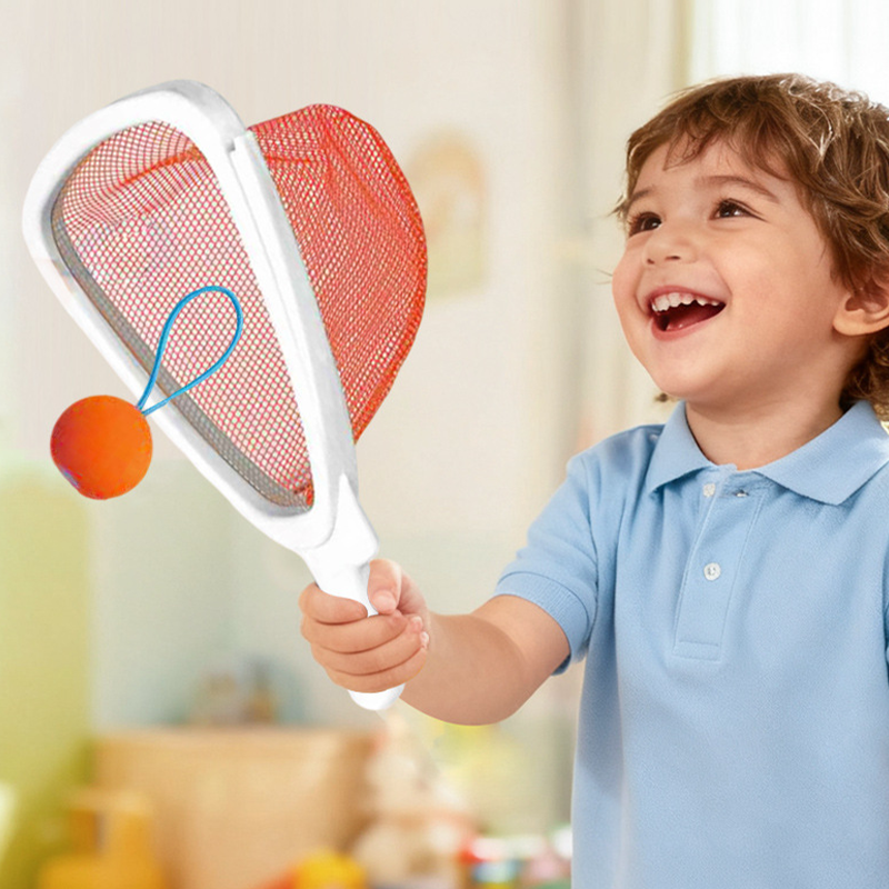 Portable Paddles and Bouncy Balls Set for Kids