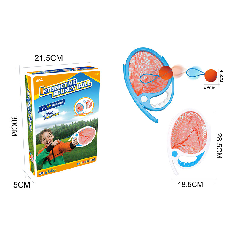 Portable Paddles and Bouncy Balls Set for Kids