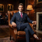 🔥Limited-time offer-Men's Double-Breasted Pinstripe Suit Set