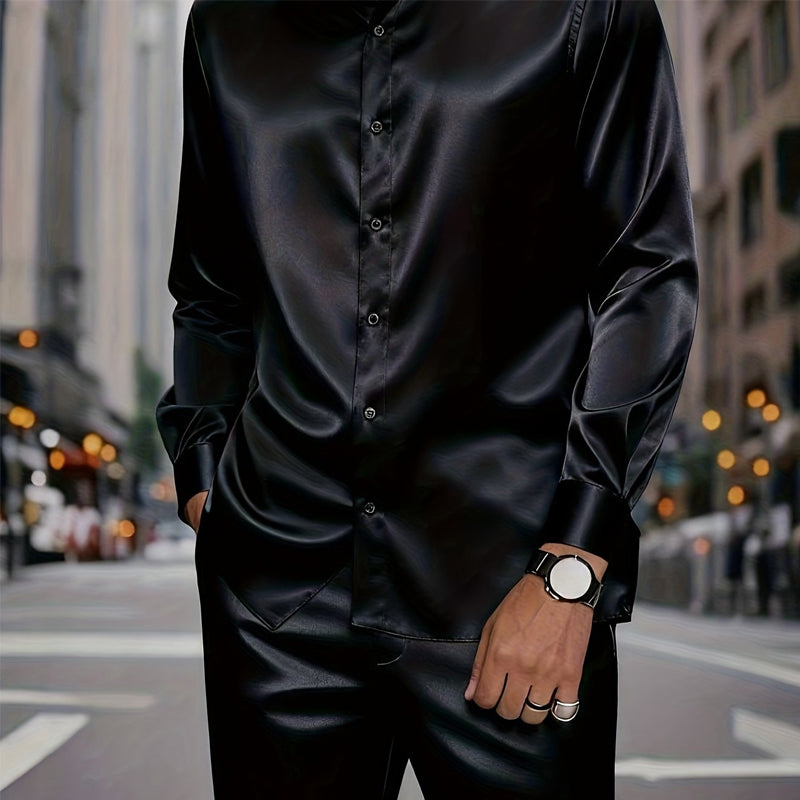 Men's Button-Down Luxury Sleepwear Set