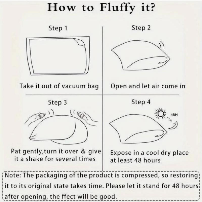 Soft & Resilient Down-Alternative Pillows