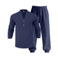🥳2026 HOT SALE🥳💞50K+ SOLD!💥👴👕 50% OFF! Men’s Casual Top & Pants Set – Stand collar, relaxed fit & elastic cuffs. Lightweight & breathable for warm days. Perfect for holidays or weekends. 🏖️✨