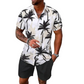 Men's Tropical Print Shirt and Matching Shorts