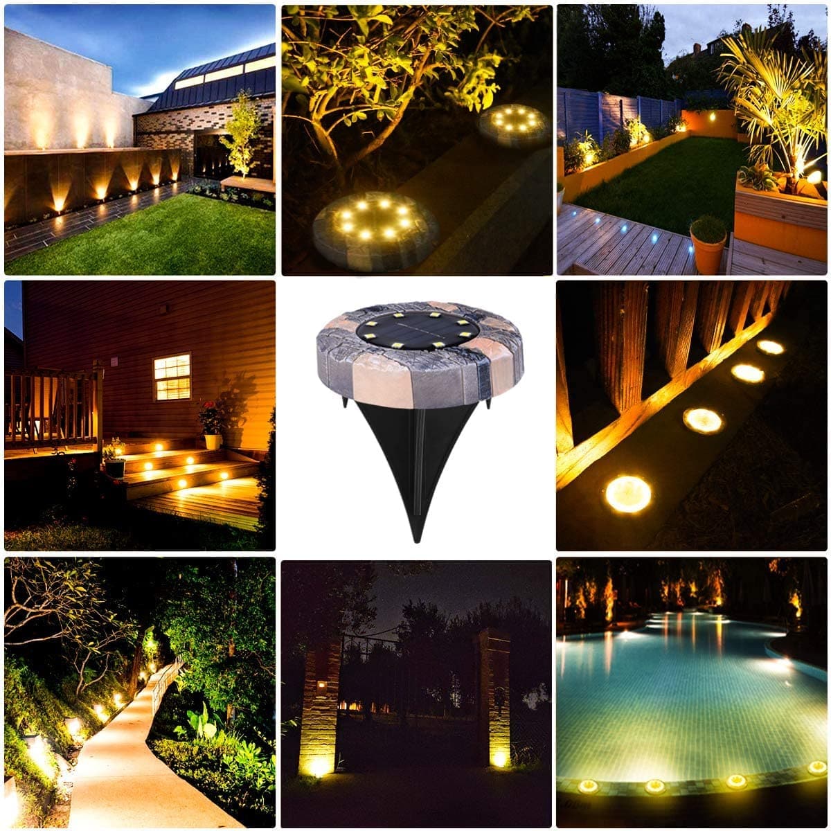🔥Limited-time offer-Solar-powered garden lights: light up your garden without paying a penny for electricity