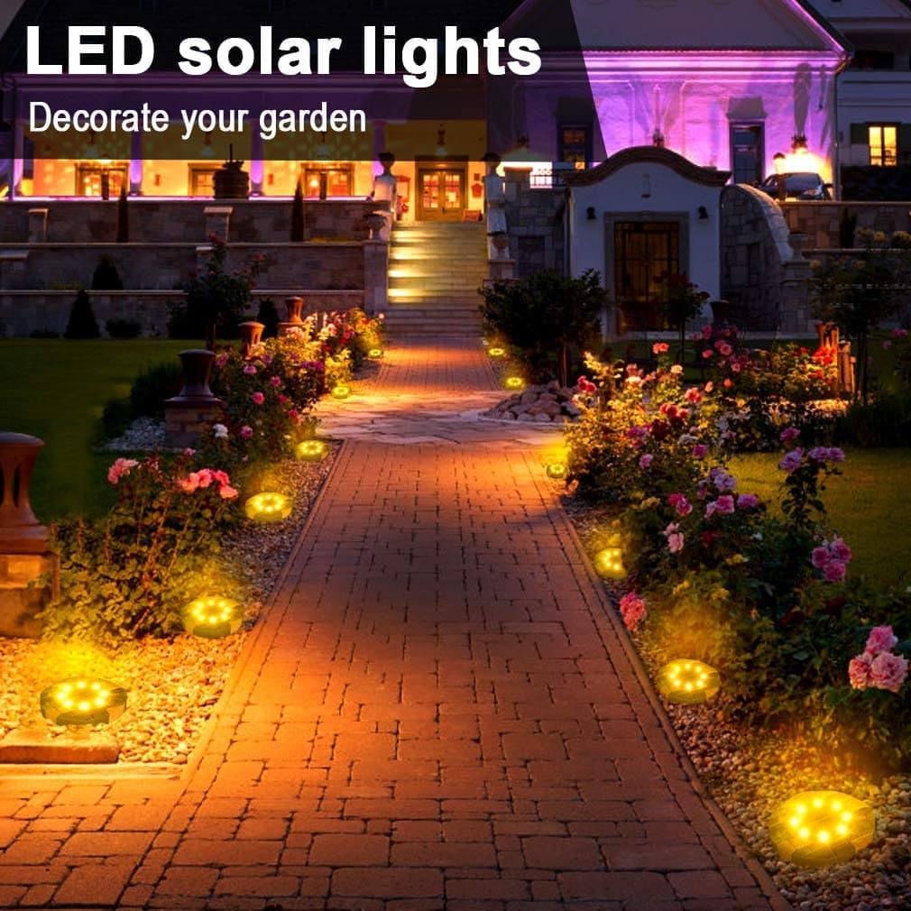 🔥Limited-time offer-Solar-powered garden lights: light up your garden without paying a penny for electricity
