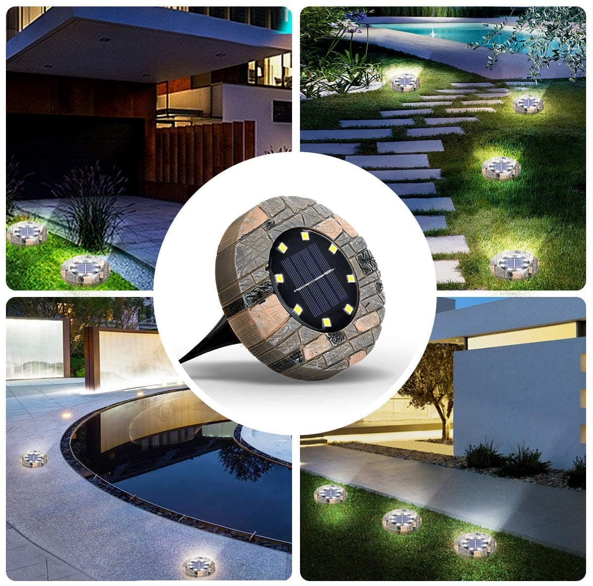 🔥Limited-time offer-Solar-powered garden lights: light up your garden without paying a penny for electricity