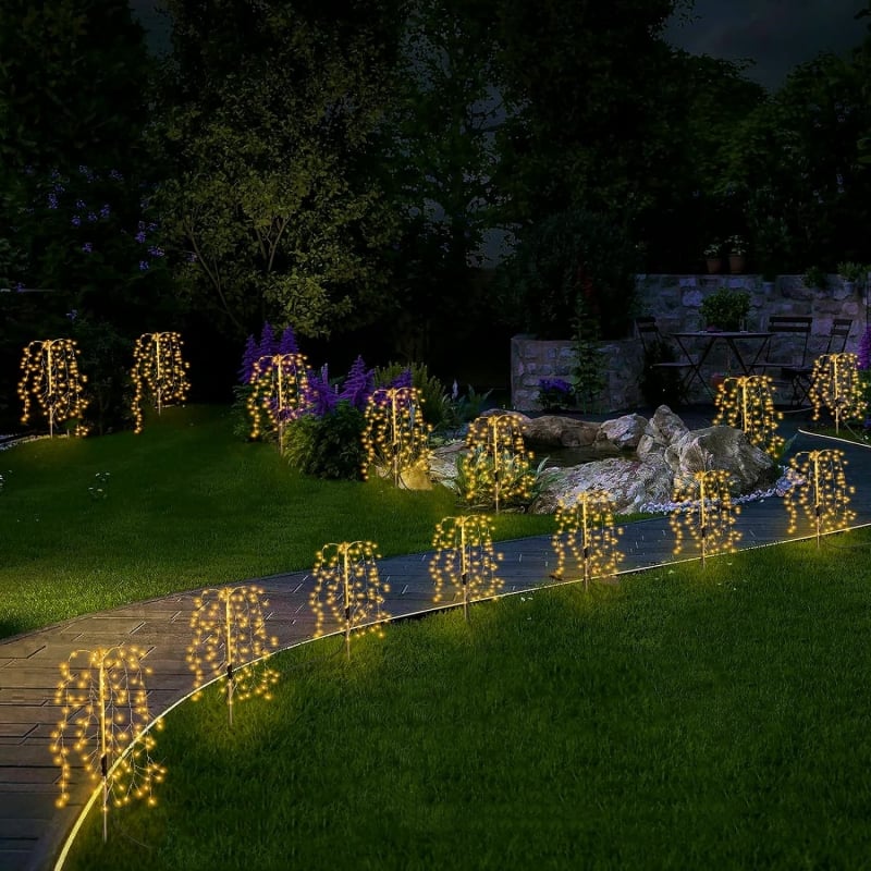 🌈 Limited-time offer-Solar Garden Lights Outdoor Decor