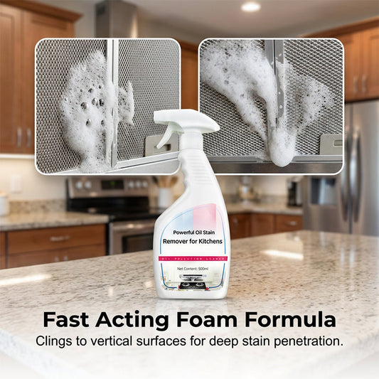 🧼Powerful Oil Stain Remover for Kitchens 🍳Tackle Tough Kitchen Grease Like A Pro✨
