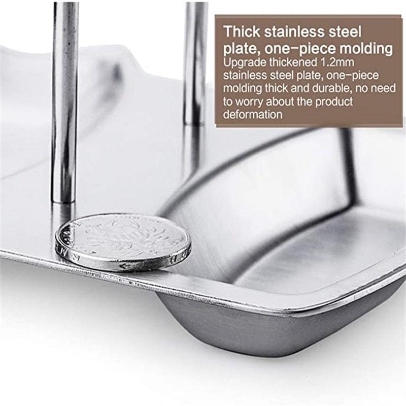 🔥Limited-time offer-Stainless Steel Pot Cover Rack
