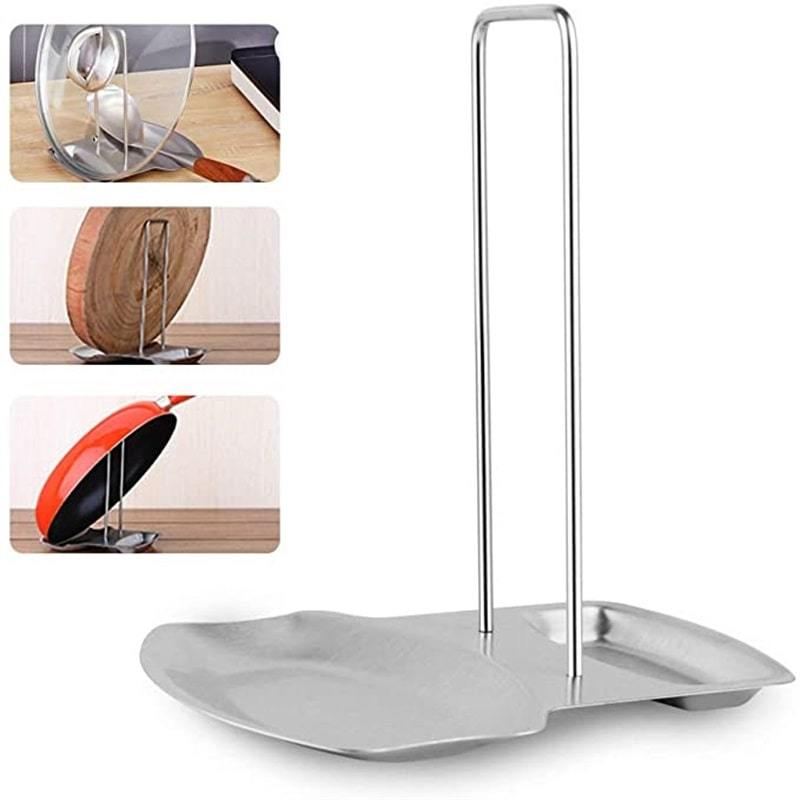🔥Limited-time offer-Stainless Steel Pot Cover Rack
