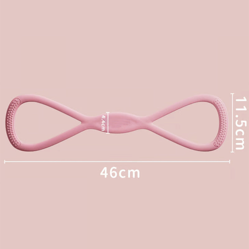 ⚡50K+ SOLD!🔥 ONLY ￡8.99!💥Figure 8 Fitness Resistance Band with Handles
