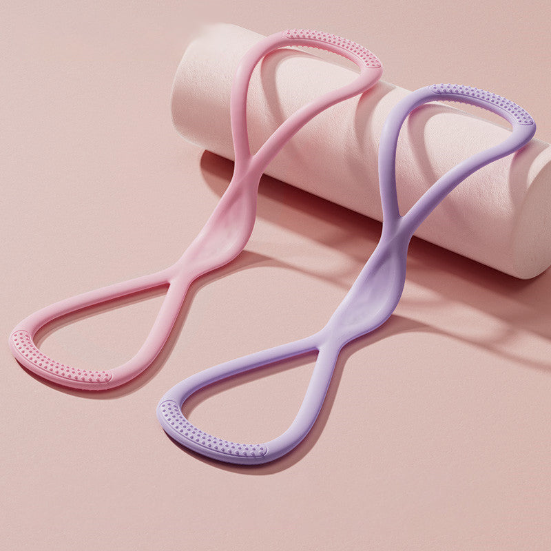 ⚡50K+ SOLD!🔥 ONLY ￡8.99!💥Figure 8 Fitness Resistance Band with Handles