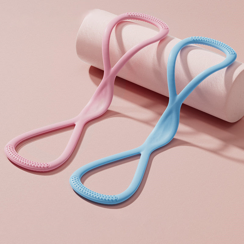 ⚡50K+ SOLD!🔥 ONLY ￡8.99!💥Figure 8 Fitness Resistance Band with Handles